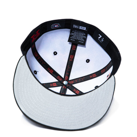 New Era 59Fifty 2026 Horror Pack Arizona Diamondbacks 2011 All Star Game Patch Upside Down Hat - Red, Black New Era