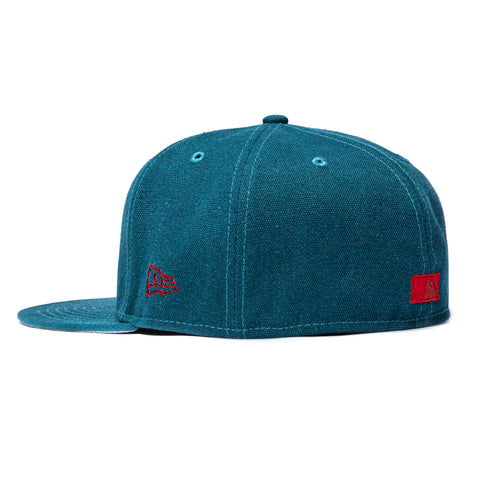 New Era 59Fifty 2026 Horror Pack Chicago Cubs Be Alert for Foul Balls Patch 1962 Hat - Indigo New Era