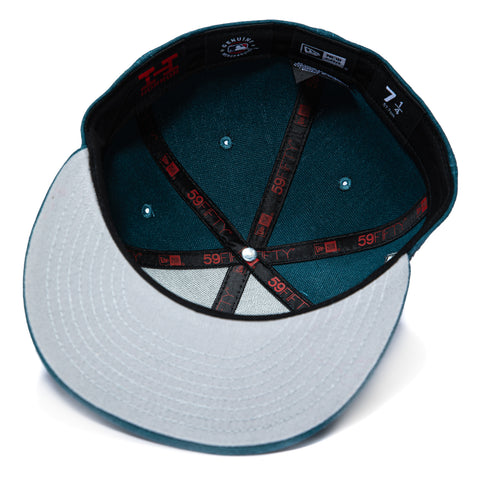New Era 59Fifty 2026 Horror Pack Chicago Cubs Be Alert for Foul Balls Patch 1962 Hat - Indigo New Era