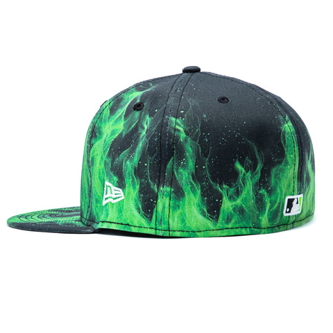 GREEN FLAME 5950 PHILLIES WS09 BLK New Era