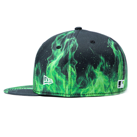 GREEN FLAME 5950 DODGERS 50TH STADIUM BLK New Era