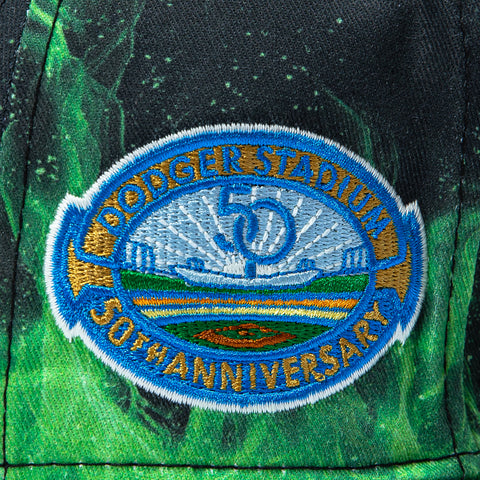 GREEN FLAME 5950 DODGERS 50TH STADIUM BLK New Era