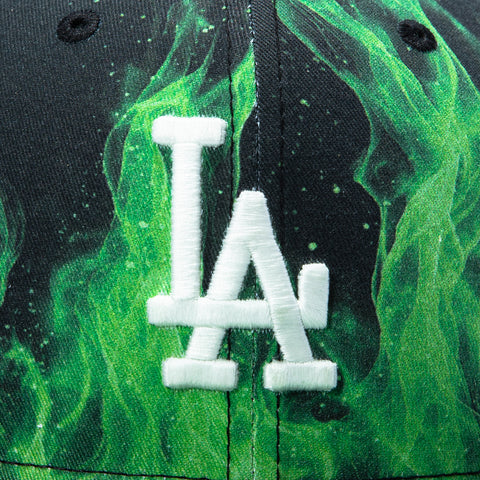 GREEN FLAME 5950 DODGERS 50TH STADIUM BLK New Era