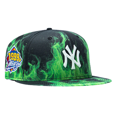 GREEN FLAME 5950 YANKEES WS99 BLK New Era