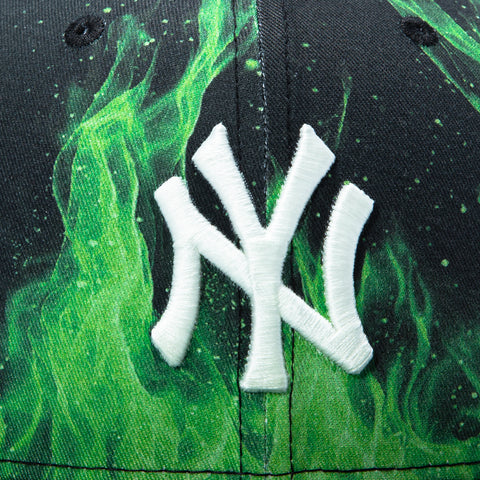 GREEN FLAME 5950 YANKEES WS99 BLK New Era