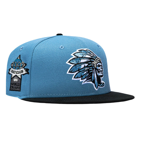 BLACK AND BLUE 2TONE SKULL CHIEF CHAMPS IND/BLK New Era