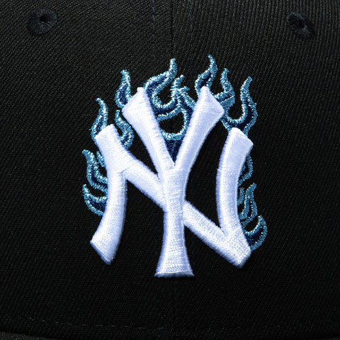 BLACK AND BLUE LBL UV 5950 YANKEES WS00 CHAMP FLAME BLK/IND/MSL New Era