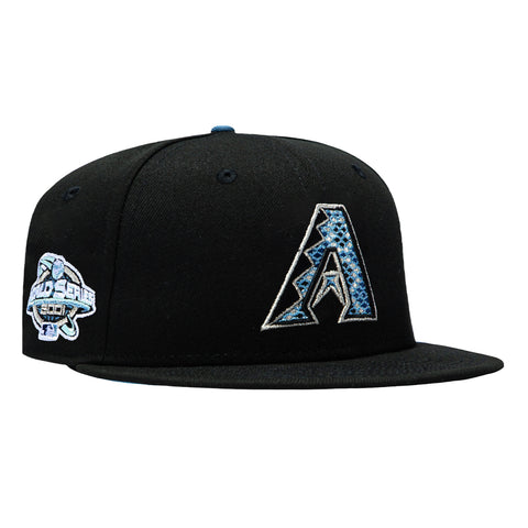BLACK AND BLUE LBL UV 5950 DBACKS WS01 A SNAKE SCALE BLK/IND/MSL New Era