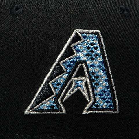 BLACK AND BLUE LBL UV 5950 DBACKS WS01 A SNAKE SCALE BLK/IND/MSL New Era