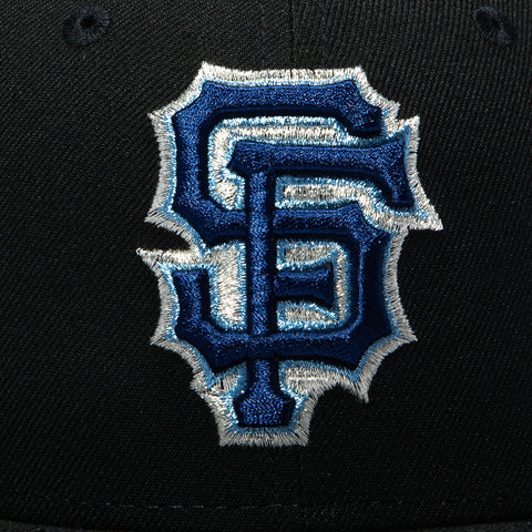 BLACK AND BLUE LBL UV 5950 GIANTS ASG07 BLK/IND/MSL New Era