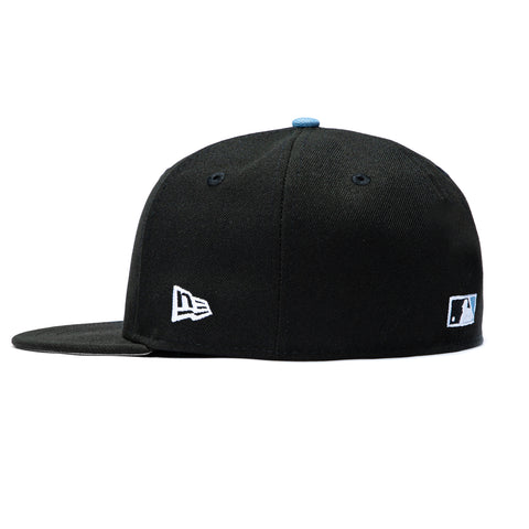 BLACK AND BLUE 5950 RANGERS 40TH BLK/IND/MSL New Era