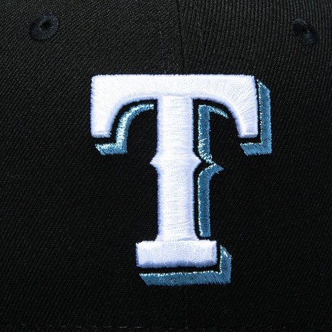 BLACK AND BLUE 5950 RANGERS 40TH BLK/IND/MSL New Era