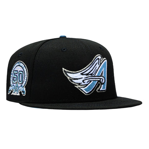 BLACK AND BLUE 5950 ANGELS 50TH 97 BLK/IND/MSL New Era