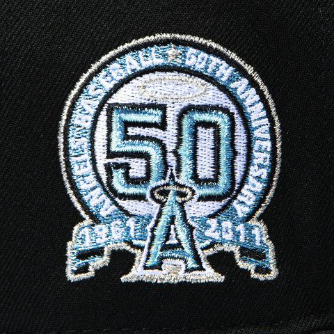 BLACK AND BLUE 5950 ANGELS 50TH 97 BLK/IND/MSL New Era
