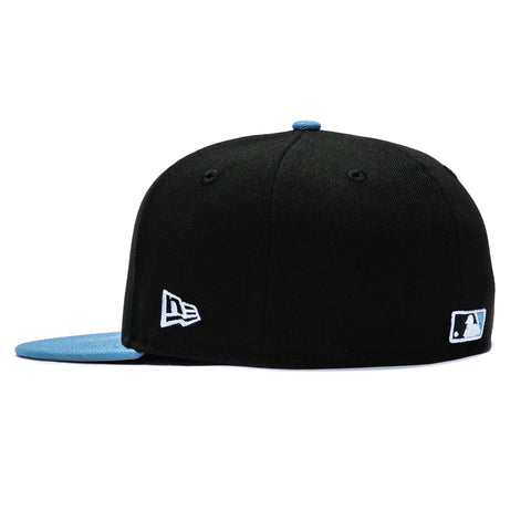 New Era 59Fifty Black and Blue Pittsburgh Pirates 2026 City Logo Patch Hat - Black, Indigo New Era