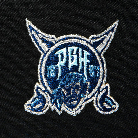 New Era 59Fifty Black and Blue Pittsburgh Pirates 2026 City Logo Patch Hat - Black, Indigo New Era