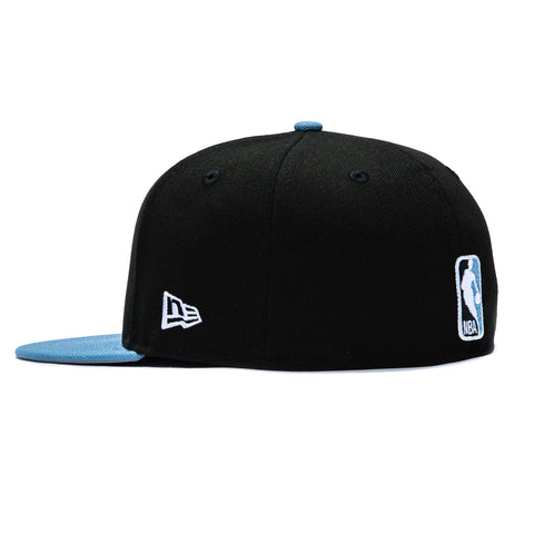 New Era 59Fifty Black and Blue New York Knicks 1998 All Star Game Patch Token Hat - Black, Indigo New Era