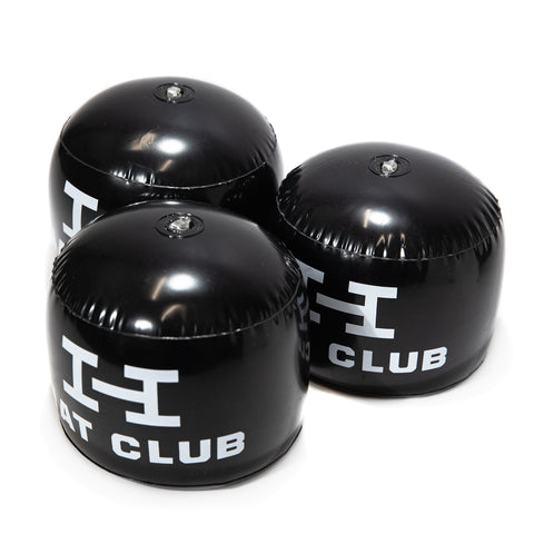 Hat Club Inflatable Hat Holder 3 Pack - Black Hat Club