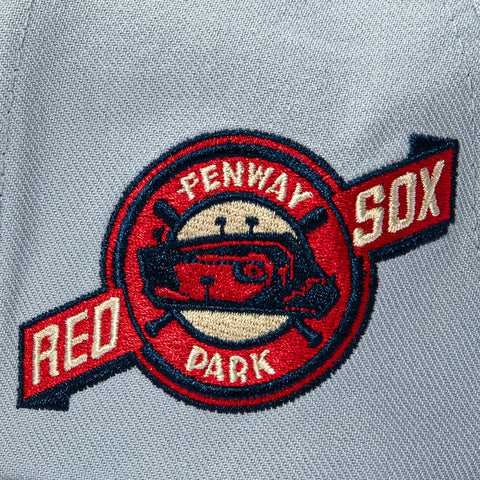 MN 2T RED SOX GRY/OLV SN Mitchell and Ness