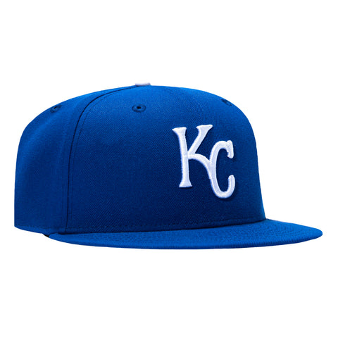 New Era 9Fifty MLB Basic Kansas City Royals Game Snapback Hat - Royal Hat Club