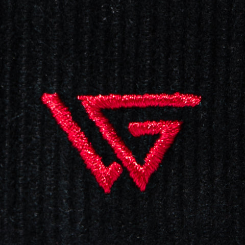 Woodn Grail USC Trojan Banners Patch Corduroy Snapback Hat - Black Woodn Grail