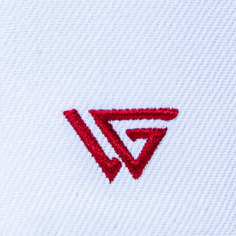 Woodn Grail USC Trojan Stadium Patch Snapback Hat - White, Cardinal Woodn Grail