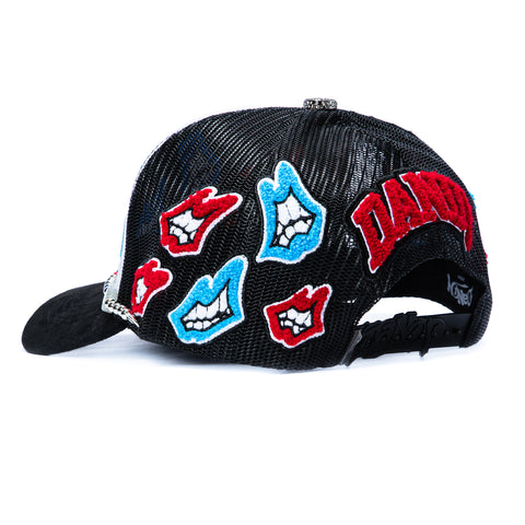 Dandy Hats Rocket Pop Snapback Hat - Black Dandy Hats
