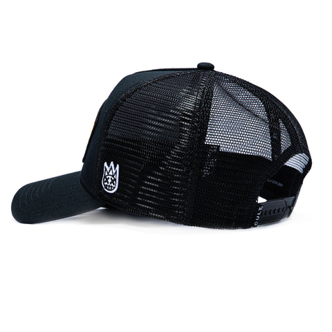 Cult of Individuality You Can't Do Epic Sh*t With Basic People Trucker Snapback Hat - Black Cult of Individuality