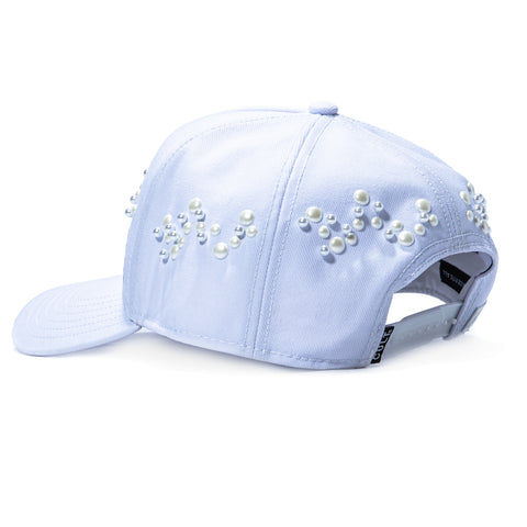 Cult of Individuality X El Alfa Pearl Snapback Hat - White Cult of Individuality