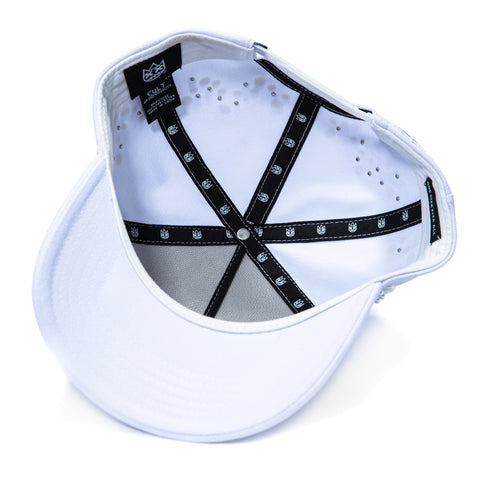 Cult of Individuality X El Alfa Pearl Snapback Hat - White Cult of Individuality