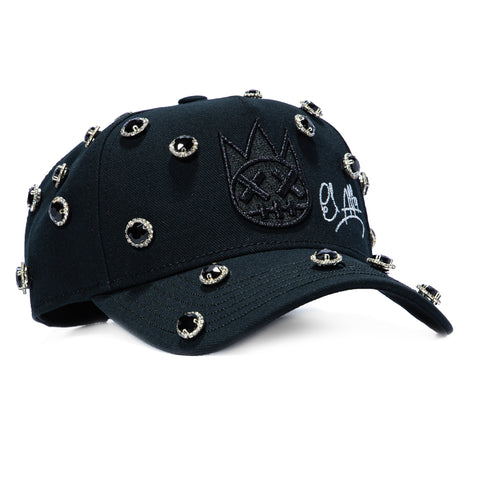 Cult of Individuality X El Alfa Crystal Snapback Hat - Black Cult of Individuality