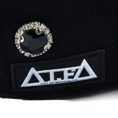 Cult of Individuality X El Alfa Crystal Snapback Hat - Black Cult of Individuality