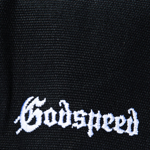 Godspeed Insignia G Logo Snapback Hat - Black, Red Godspeed
