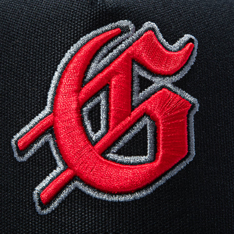Godspeed Insignia G Logo Snapback Hat - Black, Red Godspeed