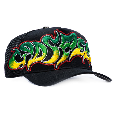 Godspeed Neo Trucker Snapback Hat - Black Godspeed