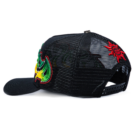 Godspeed Neo Trucker Snapback Hat - Black Godspeed