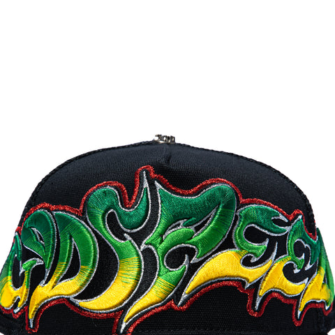 Godspeed Neo Trucker Snapback Hat - Black Godspeed