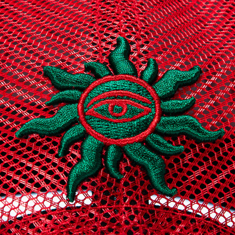 Godspeed Neo Trucker Snapback Hat - Red Godspeed