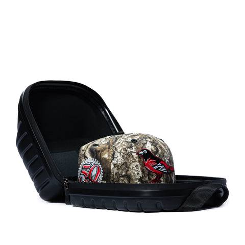 HAT CLUB X ELIAS HARD SHELL HAT CASE BLK Hat Club