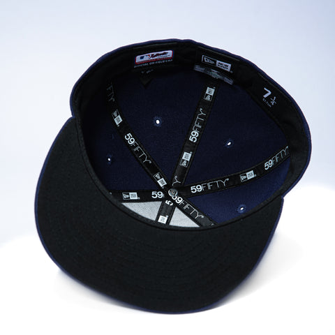 New Era 59Fifty Milwaukee Brewers 2026 World Series Patch Home Hat - Navy New Era