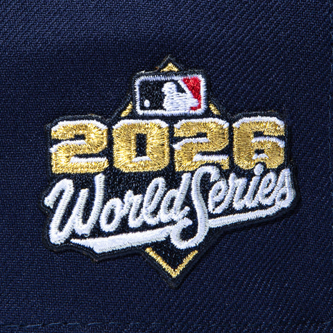 New Era 59Fifty Tampa Bay Rays 2026 World Series Patch Alternate Hat - Navy New Era
