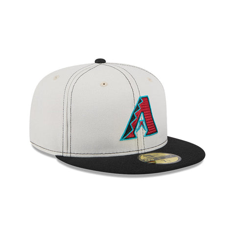 New Era 59Fifty Arizona Diamondbacks A Hat - Grey, Black New Era