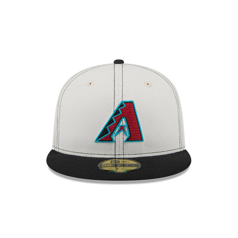 New Era 59Fifty Arizona Diamondbacks A Hat - Grey, Black New Era