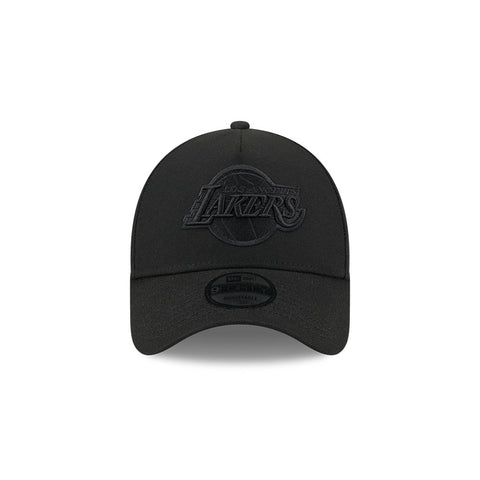 New Era 9Forty A-Frame Los Angeles Lakers Snapback Hat - Black, Black New Era