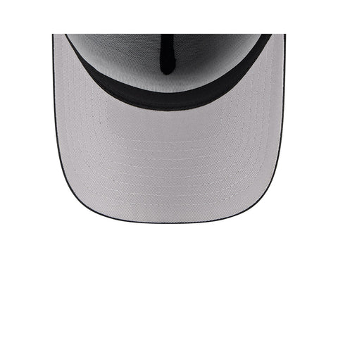 New Era 9Forty A-Frame Los Angeles Lakers Snapback Hat - Black, Black New Era