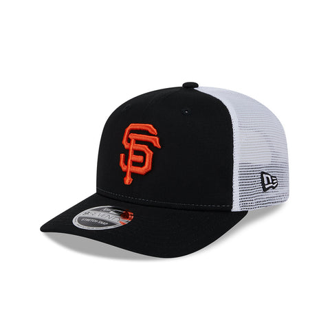 New Era 9Seventy San Francisco Giants Snapback Trucker Hat - Black, White