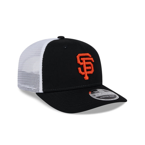 New Era 9Seventy San Francisco Giants Snapback Trucker Hat - Black, White
