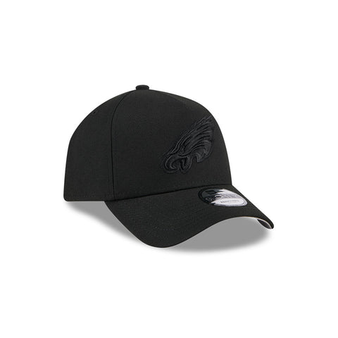 New Era 9Forty A-Frame Philadelphia Eagles Snapback Hat - Black, Black New Era