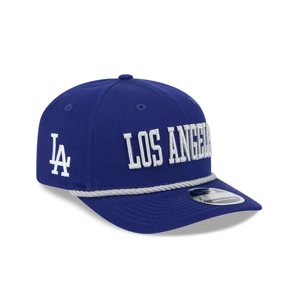 New Era 9Seventy Los Angeles Dodgers Snapback Wordmark Rope Hat