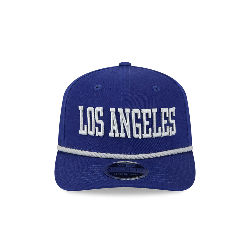 New Era 9Seventy Los Angeles Dodgers Snapback Wordmark Rope Hat
